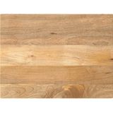 vidaXL Tafelblad rechthoekig 70x60x2,5 cm massief mangohout