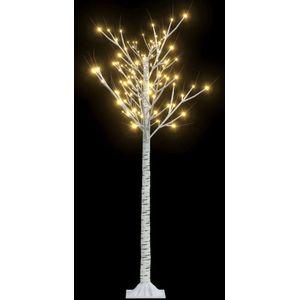 vidaXL Kerstboom wilg met 140 warmwitte LED's binnen en buiten 1,5 m