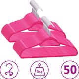 vidaXL-50-delige-Kledinghangerset-anti-slip-fluweel-roze