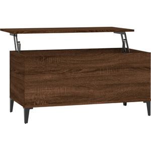 VidaXL-Salontafel-90x44,5x45-cm-bewerkt-hout-bruin-eikenkleur