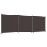 vidaXL-Kamerscherm-met-3-panelen-525x180-cm-stof-bruin