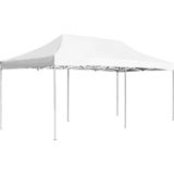 vidaXL Partytent professioneel inklapbaar 6x3 m aluminium wit