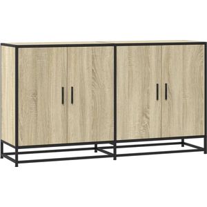 vidaXL - Dressoirx35x76 - cm - bewerkt - hout - sonoma - eikenkleurig