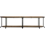 vidaXL Tv-meubel 160x42x40 cm massief ruw mangohout