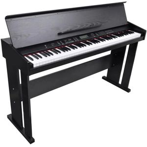 vidaXL Elektronische/Digitale piano met 88 toetsen en bladhouder