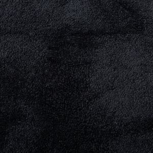 vidaXL Vloerkleed OVIEDO laagpolig 120x120 cm zwart