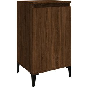 vidaXL-Nachtkastje-40x35x70-cm-bewerkt-hout-bruin-eikenkleur