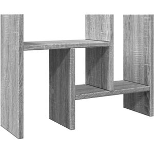 vidaXL Bureau organiser 34,5x15,5x35,5 cm bewerkt hout grijs sonoma