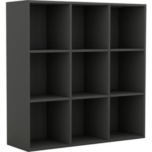 vidaXL Boekenkast 98x29x97,5 cm bewerkt hout grijs