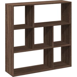 vidaXL Kamerscherm / boekenkast 102x29x103,5 cm hout bruin eikenkleur