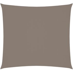 vidaXL Zonnescherm rechthoekig 2,5x3 m oxford stof taupe