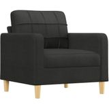 Fauteuil 60 cm stof zwart