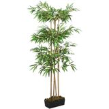 vidaXL-Kunstplant-bamboe-760-bladeren-120-cm-groen