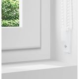vidaXL Rolgordijn verduisterend 110x230 cm stofbreedte 105,7 cm