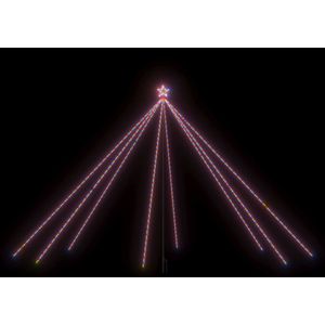vidaXL Kerstboomverlichting 800 LED's binnen/buiten 5 m meerkleurig