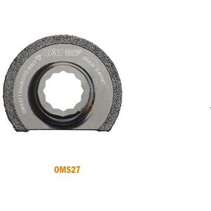 CMT ORANGE TOOLS® - CMT 65 mm. rond Dia grit multitoolzaagblad. (keramiek, gasbeton, steen, glas) - OMS27-X1