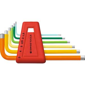 PB Swiss Tools - PB SWISS TOOLS - Inbus sleutelset 6 delig voor binnenzeskantbouten - 626050.6