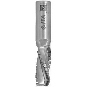 SchellekensTools x ITA - Diamantfrees Z3+1 D= 20 l= 45 L= 110 S= 20x50 RH (27+1)PCD H=4,5, 3 helix wings, RVS body - DTE.20.045.20.0SR