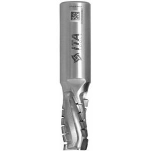 SchellekensTools x ITA - Diamantfrees Z3+1 D=18 l= 30 L= 92 S=20x50 RH (13+1) PCD H=4,0, 3 helix wings, RVS body - DTE.18.030.20.0SR