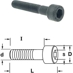 CMT ORANGE TOOLS® - CMT Schroef HWEI M6X35 UNI-5931 - 990.090.00