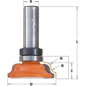 CMT - Profielfrees met kogellager, HW - Frees - Snijgereedschappen - Profielfrees - 1 Stuk(s)