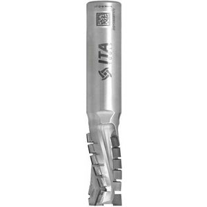SchellekensTools x ITA - Diamantfrees Z3+1 D=16 l= 30 L= 91 S=16x50 RH (16+1) PCD H=3,5, 3 helix wings, RVS body - DTE.16.030.16.0SR