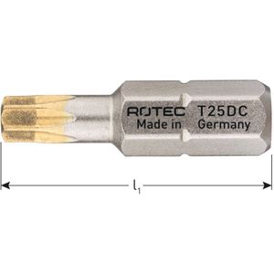 Rotec - Rotec schroefbit, DIAMOND, TX15x25mm (Torx) (2st.) - 806.30152