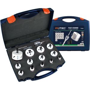 Rotec - Rotec gatzagenset '527 - Allround' met Fast-Change adapters, SDS+, 16-dlg. - 527.7210