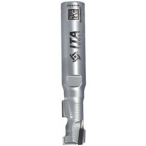 SchellekensTools x ITA - Diamantfrees Z1+1 D= 12 I= 21 L= 69 S=12x40 RH 3PCD+1 HM H=2,5 3 helix wings, HM body, type DTA - DTA.12.021.12.0SR