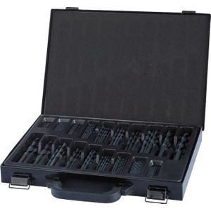 Phantom - Phantom HSS set spiraalboren - 1-10 mm - 170x - DIN 338 - Kunststof Cassette