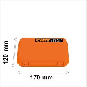 CMT ORANGE TOOLS® - CMT Lege koffer voor 5x bovenfrees - 03.01.0283