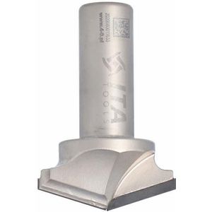 SchellekensTools x ITA - FDH Profielfrees, diamant, tbv afschuinen, RVS body, RH, Z2, D=50 I=7,8 S=20 L=75 H=4,0 α=17,5° - FDH.50.008.20.0SR