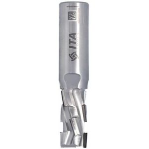 SchellekensTools x ITA - Diamantfrees Z2+2 D=18 I= 35 L= 97 S=20x50 RH 8PCD+1 HM H=2,5, 4 helix wings, RVS body - DTN.18.035.20.0SR