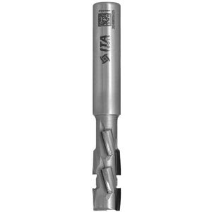 SchellekensTools x ITA - Router bit Z2+2 PRO D=12,7 I= 35 L= 94 S=12,7x50 RH 8+1 PCD H2,5 4 helix wings body STAINLESS ST - DTL.12.035.12.5SR