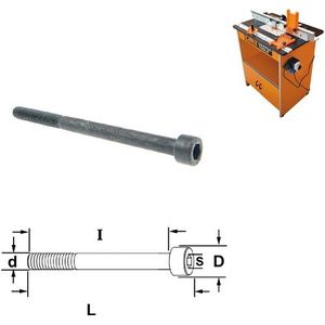 CMT ORANGE TOOLS® - CMT Inbusbout met ronde kop (industr. freestafel) - 990.030.00