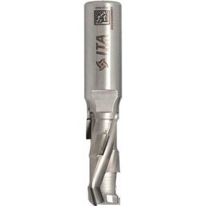 SchellekensTools x ITA - Diamantfrees Z1+1 D=18 I= 45 L=107 S=20x50 LH 5PCD+1 HM H=2,5 3 helix wings, HM body, type DTA - DTA.18.045.20.0SL