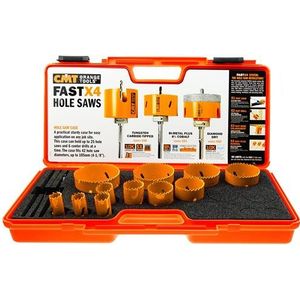CMT ORANGE TOOLS® - CMT Koffer + 11 klokzagen + 2 centreerboren - 551.SET11