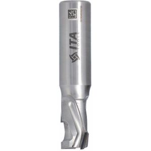 SchellekensTools x ITA - Diamantfrees Z1+1 D=18 I= 25 L= 87 S=20x50 RH 3PCD+1 HM H=2,5 3 helix wings, HM body, type DTA - DTA.18.025.20.0SR