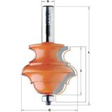 CMT - Multiprofielfrees, HW - Frees - Snijgereedschappen - Profielfrees - 1 Stuk(s)