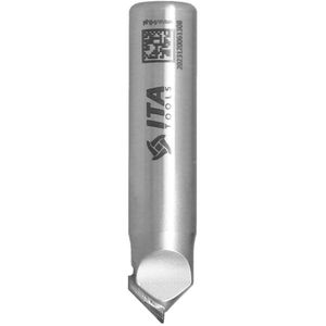 SchellekensTools x ITA - FDH DIA Profile router cutter D=12 I=6 L=55 S=12x40 Z=1 H3,0 k45° RH - FDH.12.006.12.0SR