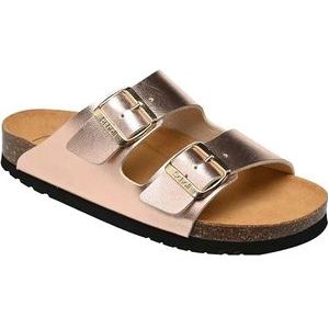 Slipper Scholl Women Josephine Laminated Rose Copper-Schoenmaat 40