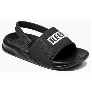 Slipper Reef Kids Little One Slide Black White-Schoenmaat 28