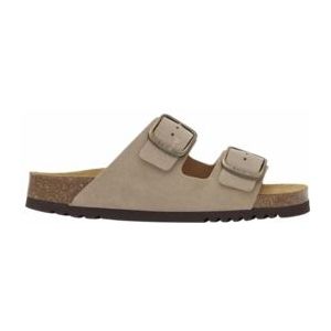 Slipper Scholl Women Josephine Suede Sa Dark Beige-Schoenmaat 42