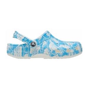 Sandaal Crocs Unisex Classic Duke Print Clog Venetian Blue-Schoenmaat 36 - 37