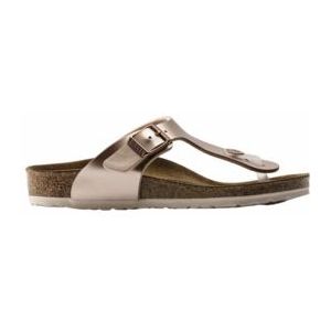 Slipper Birkenstock Kids Gizeh Birko-Flor Electric Metallic Copper Narrow-Schoenmaat 36