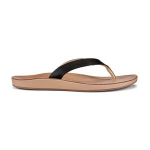 Slipper OluKai Women Nonohe Black Golden Sand-Schoenmaat 36 (UK 4)