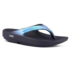 Slipper OOfos Women OOlala Luxe Black Atlantis-Schoenmaat 40