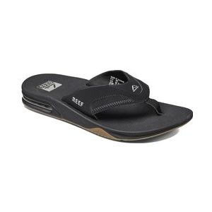 Slipper Reef Fanning Black Silver-Schoenmaat 43