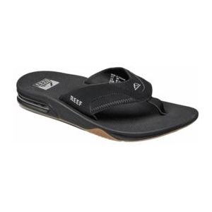 Slipper Reef Men Fanning Black Silver-Schoenmaat 35