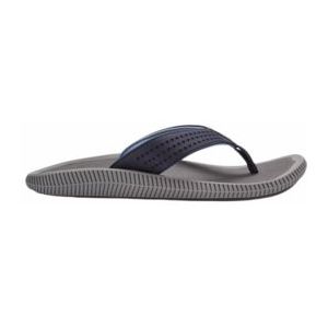 Slipper OluKai Men Ulele Blue Depth Charcoal-Schoenmaat 42 (UK 8.5)